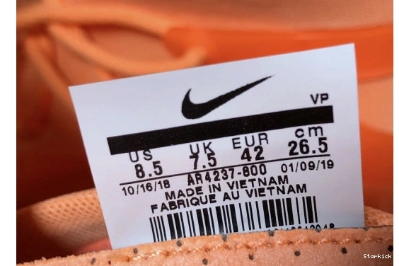 Of 1 Air  Pulse God Orange Nike AR4237-800 Fear 1209